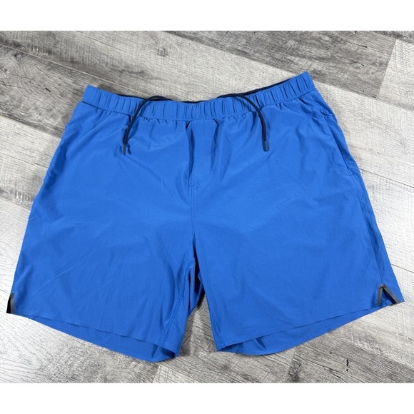RHONE Other - Rhone Active Shorts 2XL Blue Swift Lined Athletic Performance Running Gym EUC